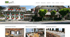 Desktop Screenshot of linde-stettlen.ch